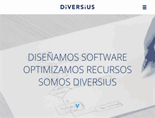 Tablet Screenshot of diversius.com